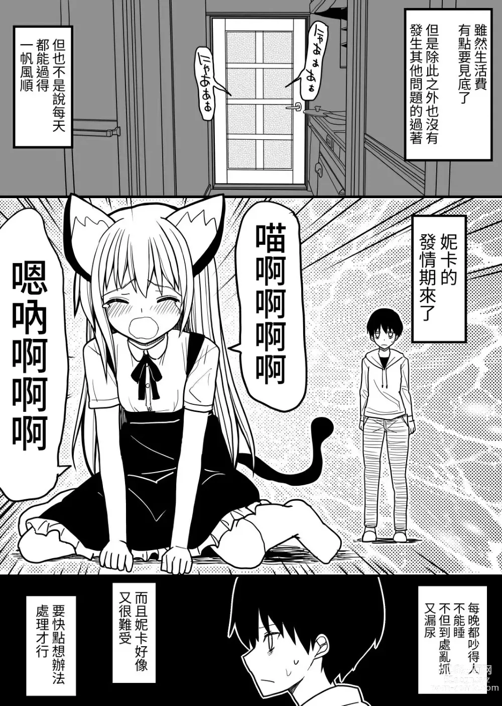 Page 6 of doujinshi Hito neko no kaikata ～Hatsujo-ki-hen～