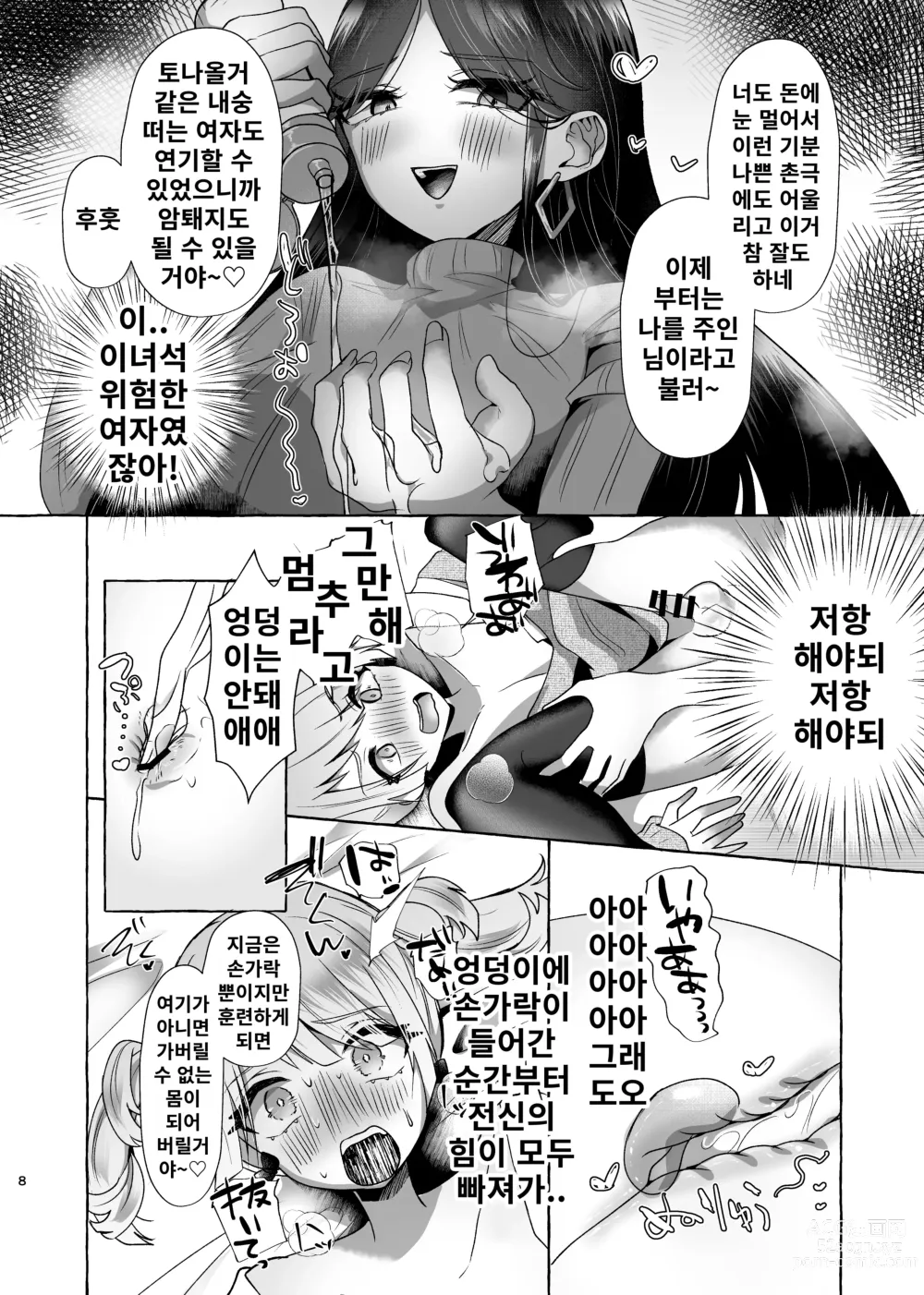 Page 7 of doujinshi 시온 100%♀ 귀여운 내가 추한 암퇘지 노예가 되기까지의 기록