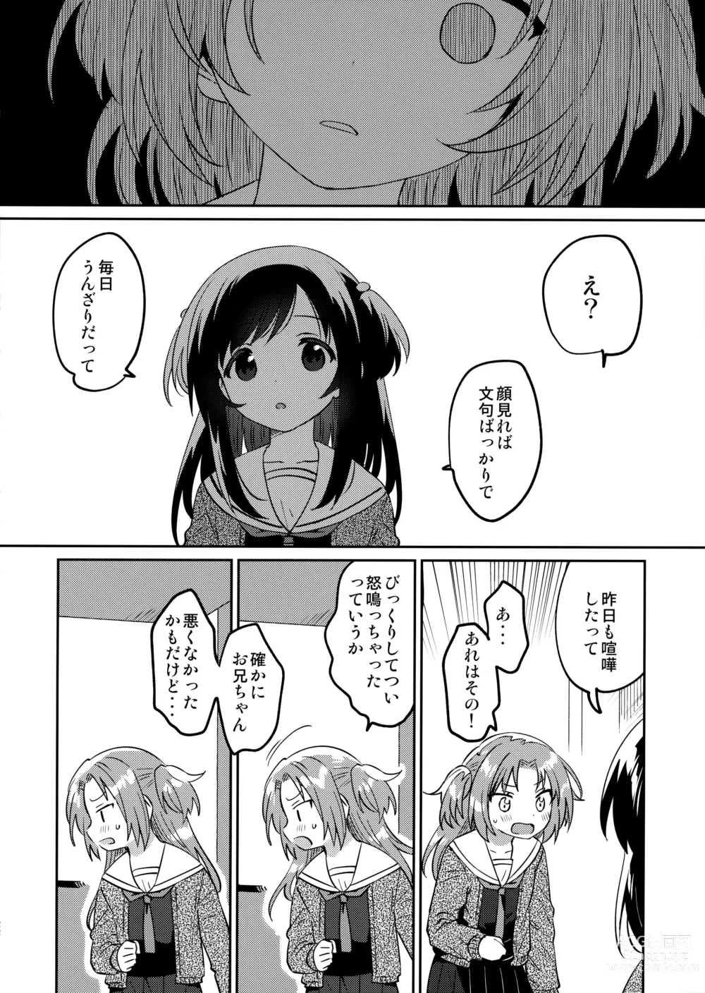 Page 21 of doujinshi Imouto no Kawari