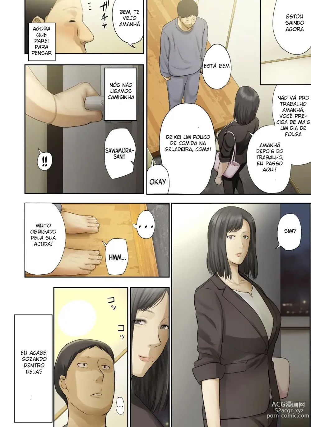 Page 60 of doujinshi [Notícia Trágica] Engravidei a Velha Solteirona da Empresa