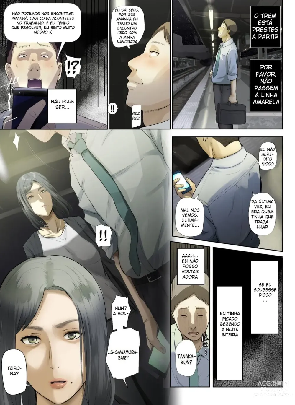 Page 8 of doujinshi [Notícia Trágica] Engravidei a Velha Solteirona da Empresa