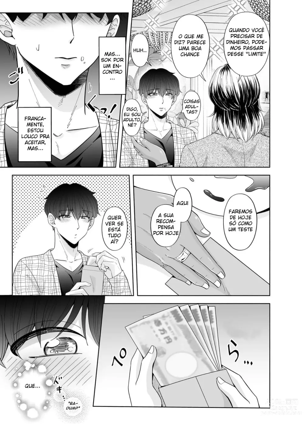 Page 9 of doujinshi Toma's Questionable Part-time Job 3 ~Sugar Daddy~