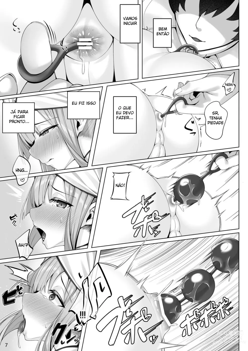 Page 6 of doujinshi Captain to Iroiro Ecchi Hon