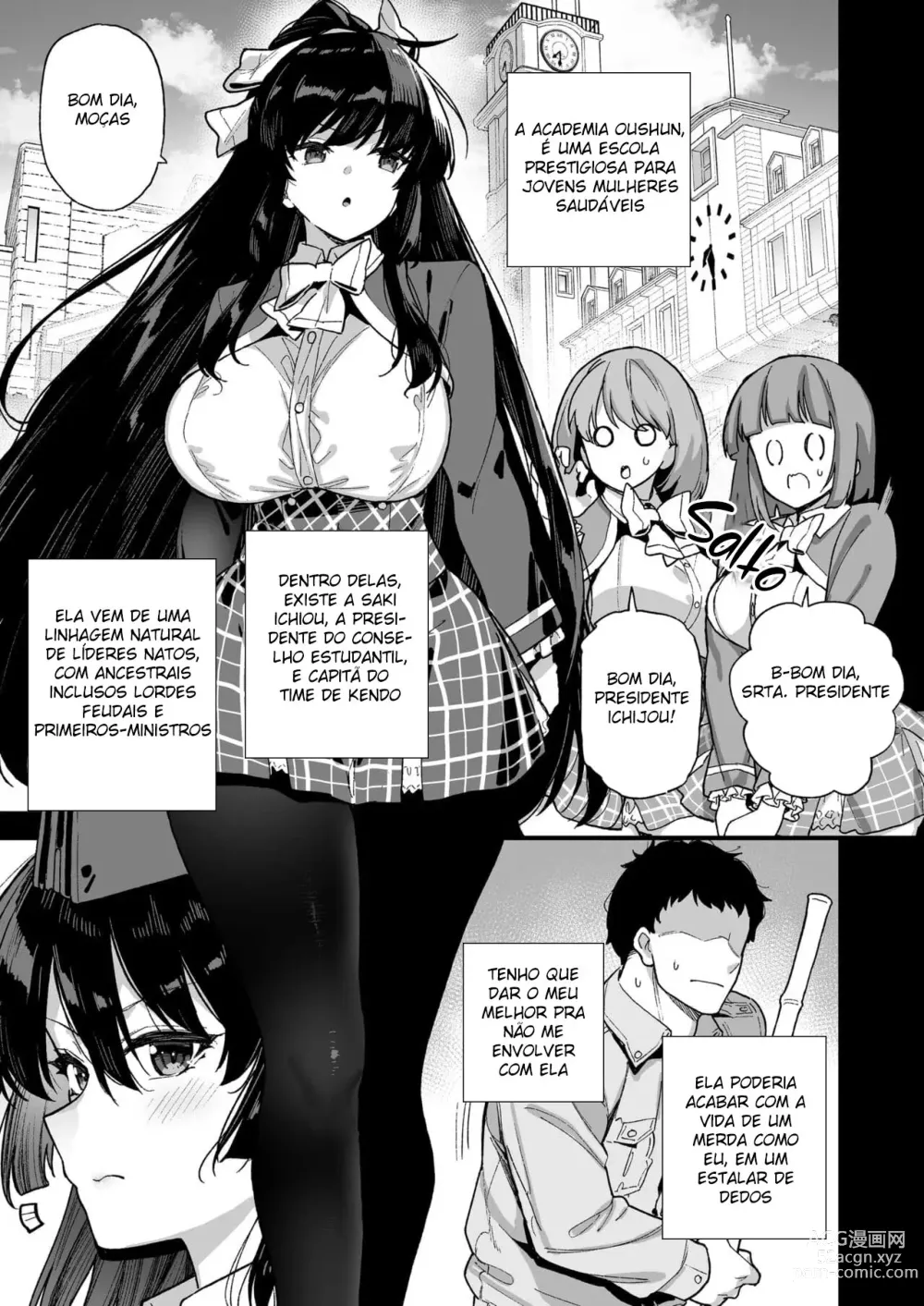 Page 2 of doujinshi Oshun Jogakuen no Danyuu