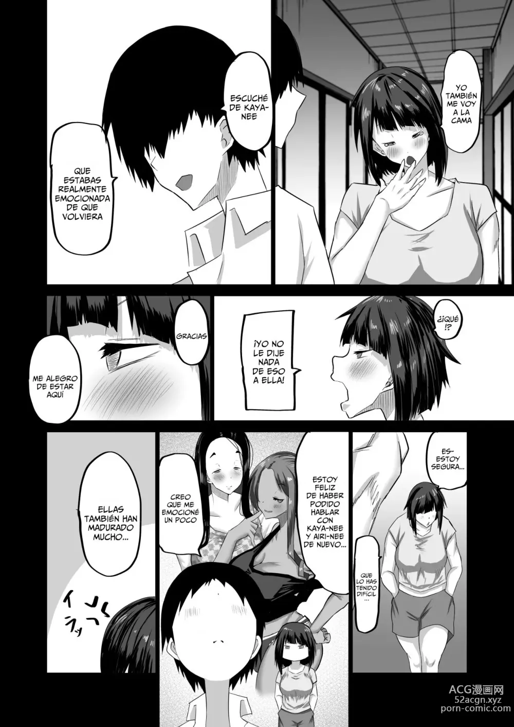 Page 13 of doujinshi Mi Amigo El Idiota De Pene Enorme Se Ha Estado Follando A Mis Hermanas Mayores En Mi Ciudad Natal