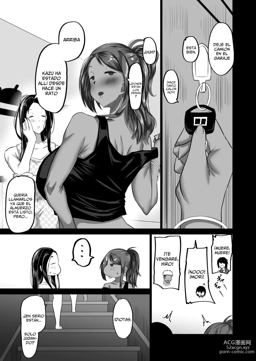 Page 8 of doujinshi Mi Amigo El Idiota De Pene Enorme Se Ha Estado Follando A Mis Hermanas Mayores En Mi Ciudad Natal