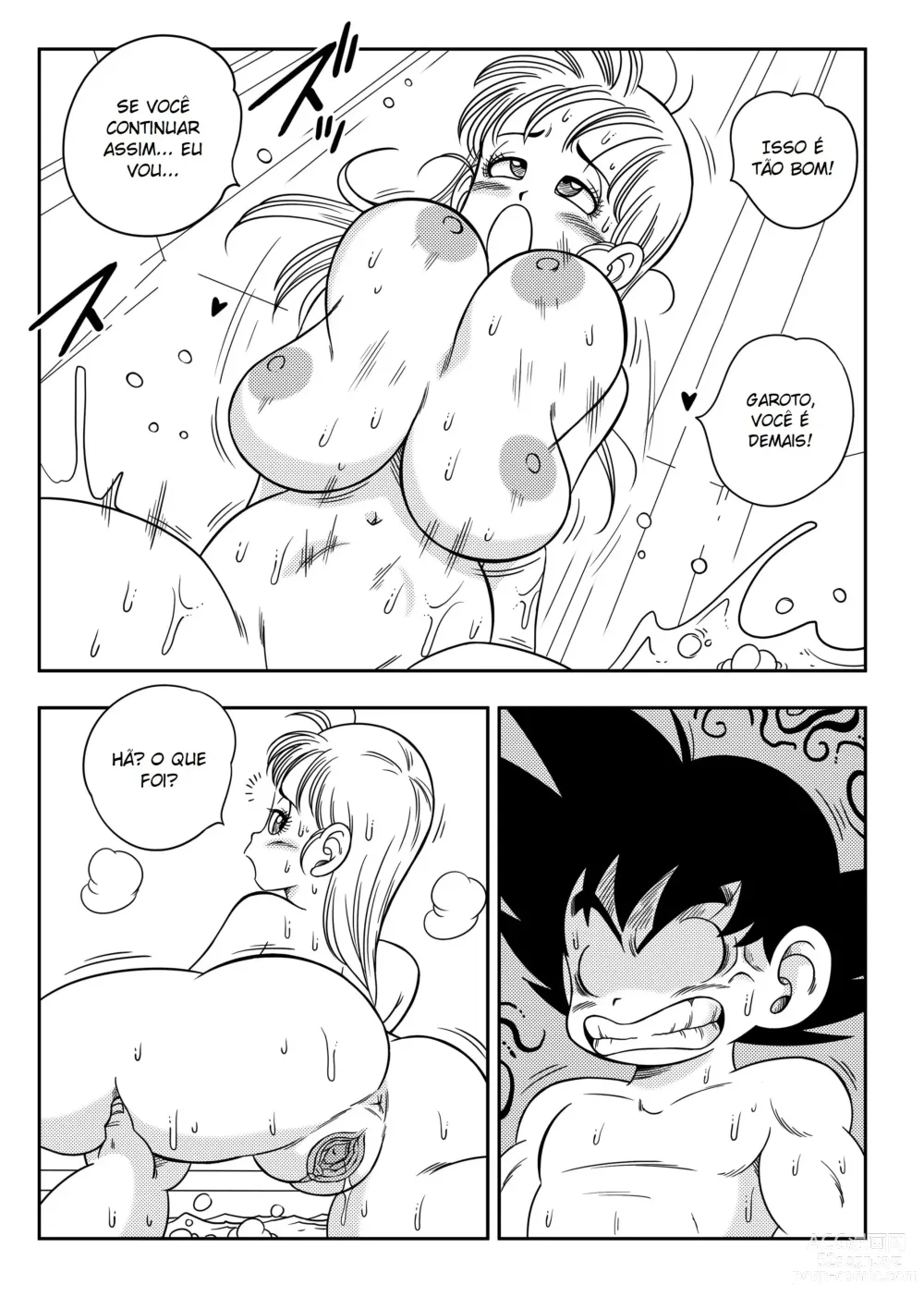 Page 20 of doujinshi Dragon Ball - Sexo Na Banheira