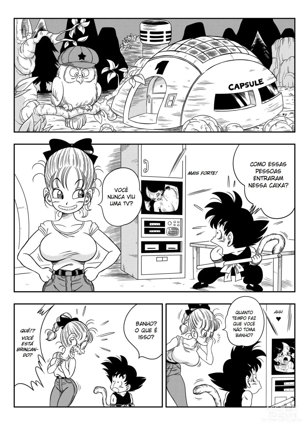 Page 3 of doujinshi Dragon Ball - Sexo Na Banheira