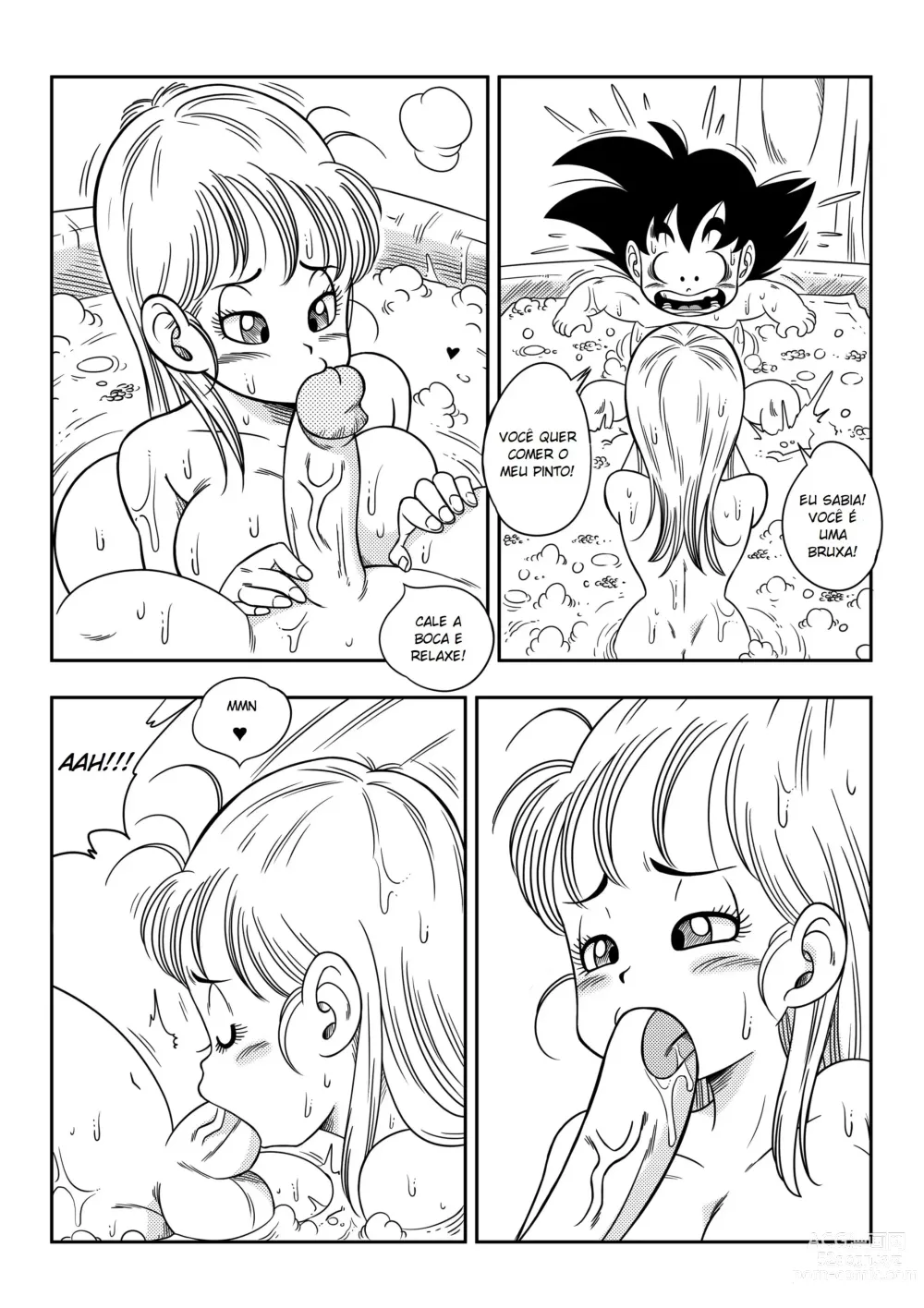 Page 10 of doujinshi Dragon Ball - Sexo Na Banheira