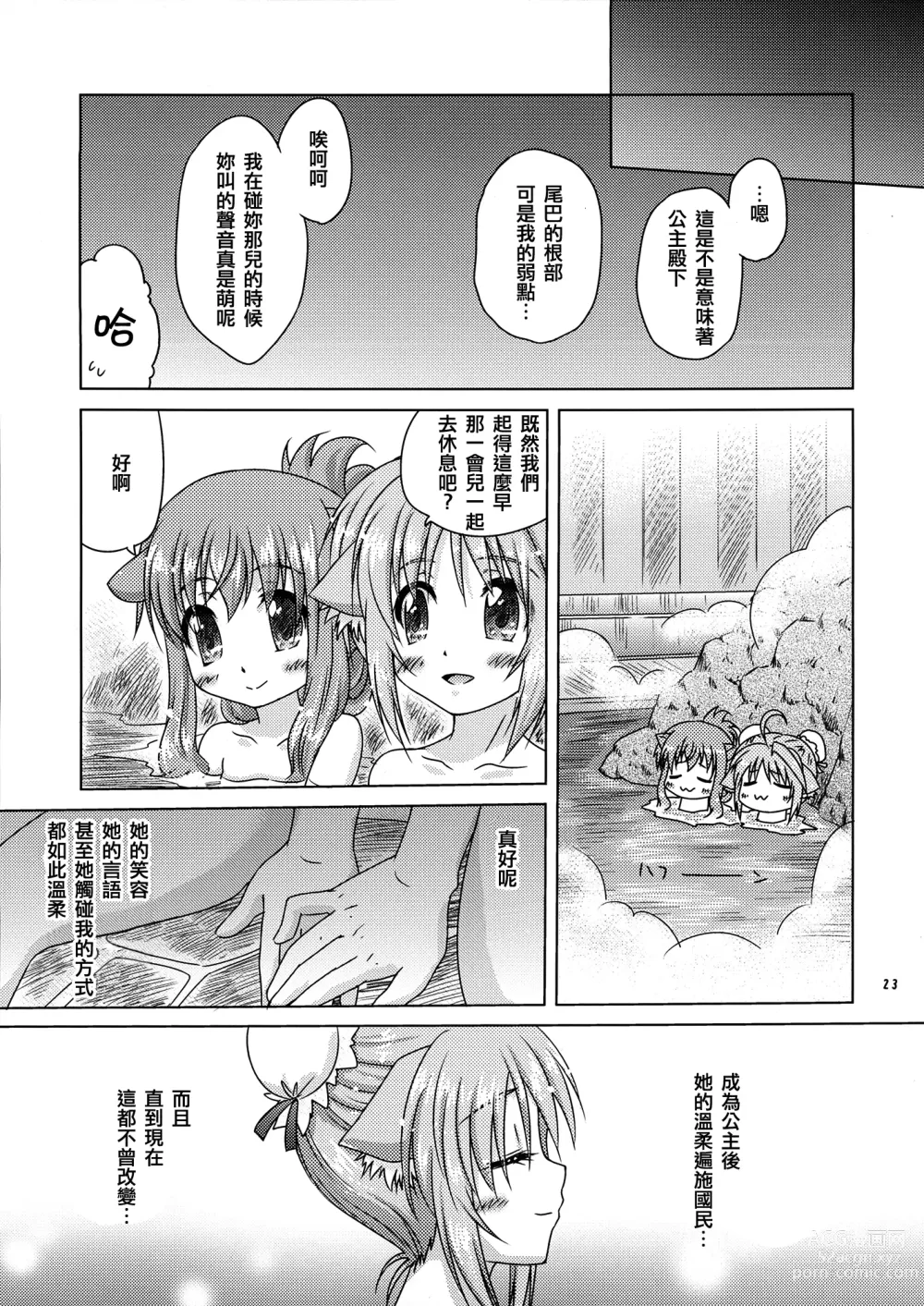 Page 23 of doujinshi Ricotta e Principessa -Rico to Hime-sama-