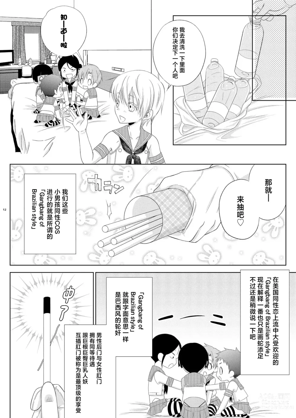 Page 12 of doujinshi Shimakaze-kun Ranpa