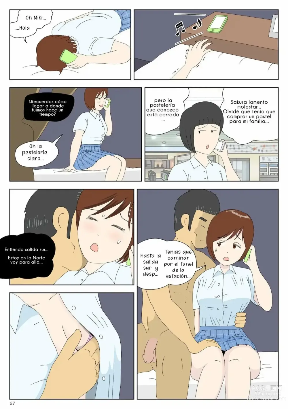 Page 27 of doujinshi Chica Acosada por su Padre