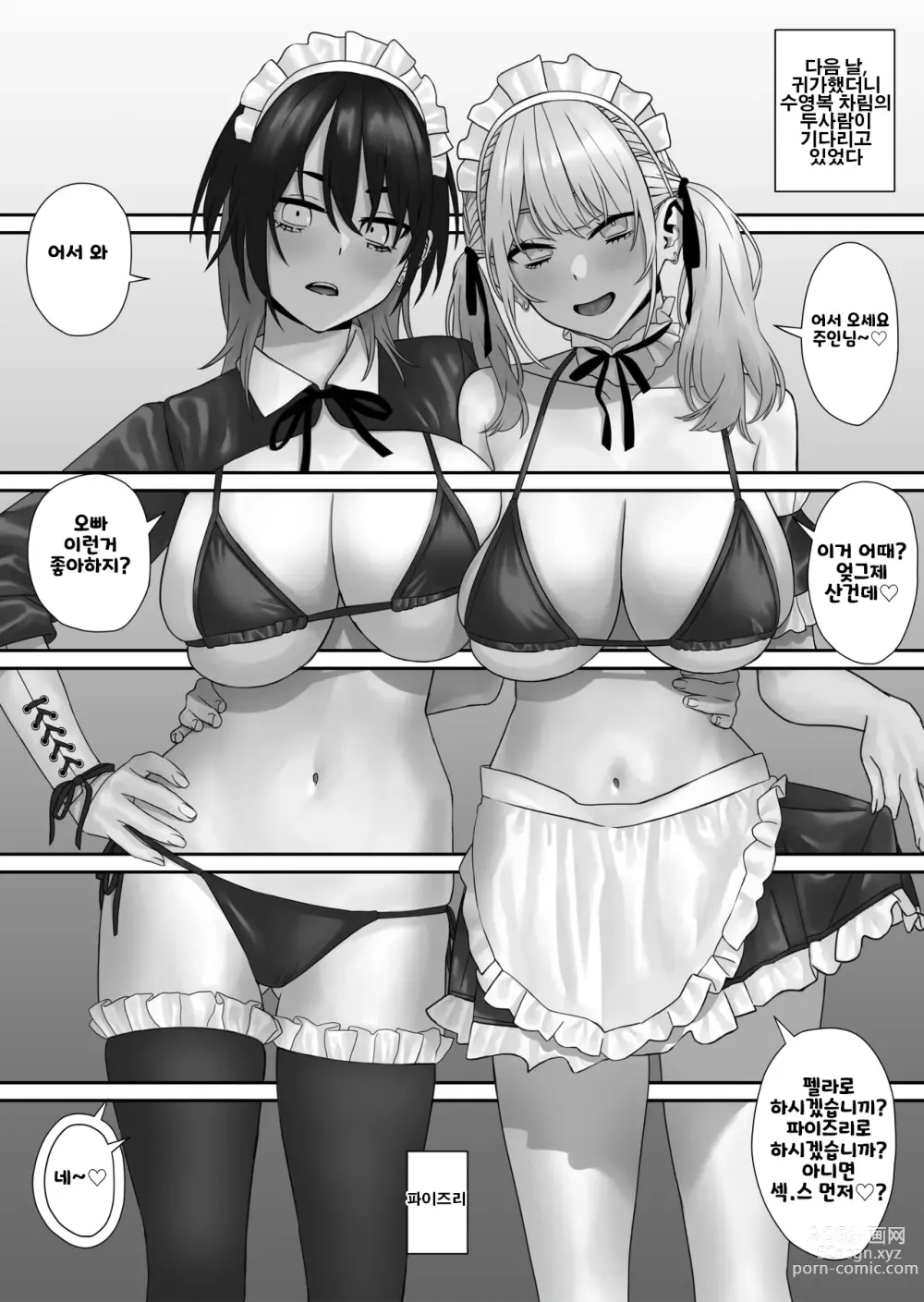 Page 18 of doujinshi 폭유 자매에게 안기다