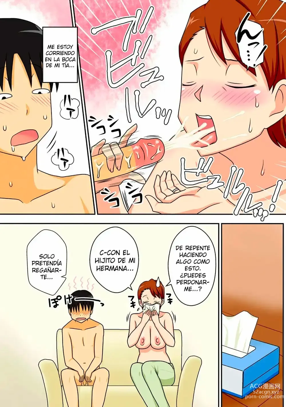 Page 21 of doujinshi Sobrino Timido Quiere Follarse a la Tia (decensored)