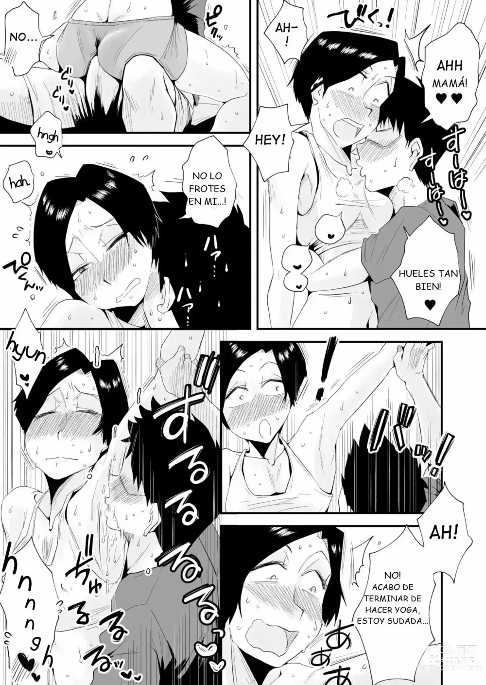 Page 18 of doujinshi 46-sai Hinnyuu Haha to no Kinshin SEX