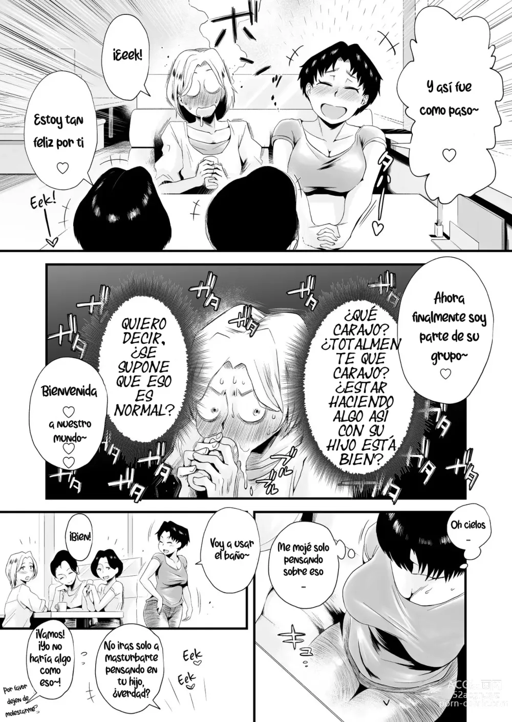 Page 35 of doujinshi ¿Cuál mamá te gusta más? ~La Familia Yamaguchi~