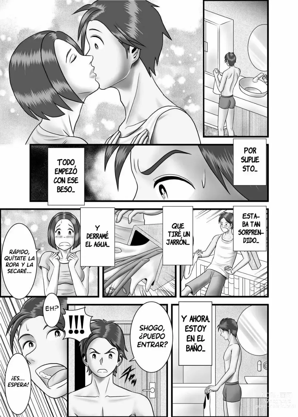 Page 2 of doujinshi Mi Primera Aventura Fue con la Madre de Mi Novia