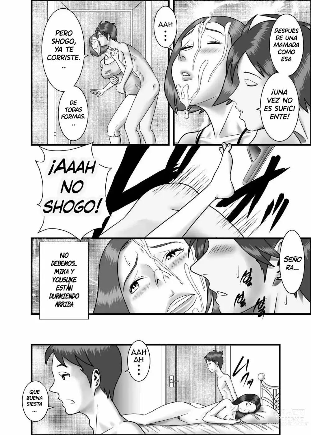 Page 17 of doujinshi Mi Primera Aventura Fue con la Madre de Mi Novia