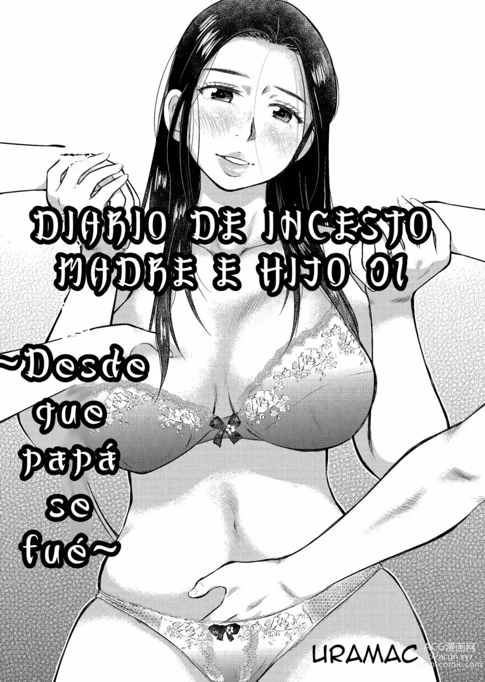 Page 1 of manga Diario de Incesto Madre e Hijo ~Desde que Papá se Fue~