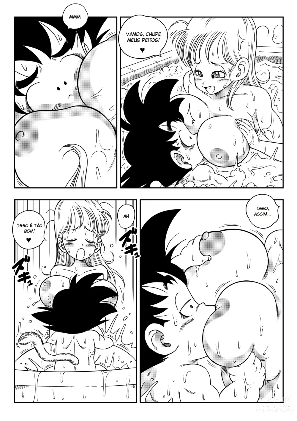 Page 17 of doujinshi Dagon Ball - Sexo na Banheira