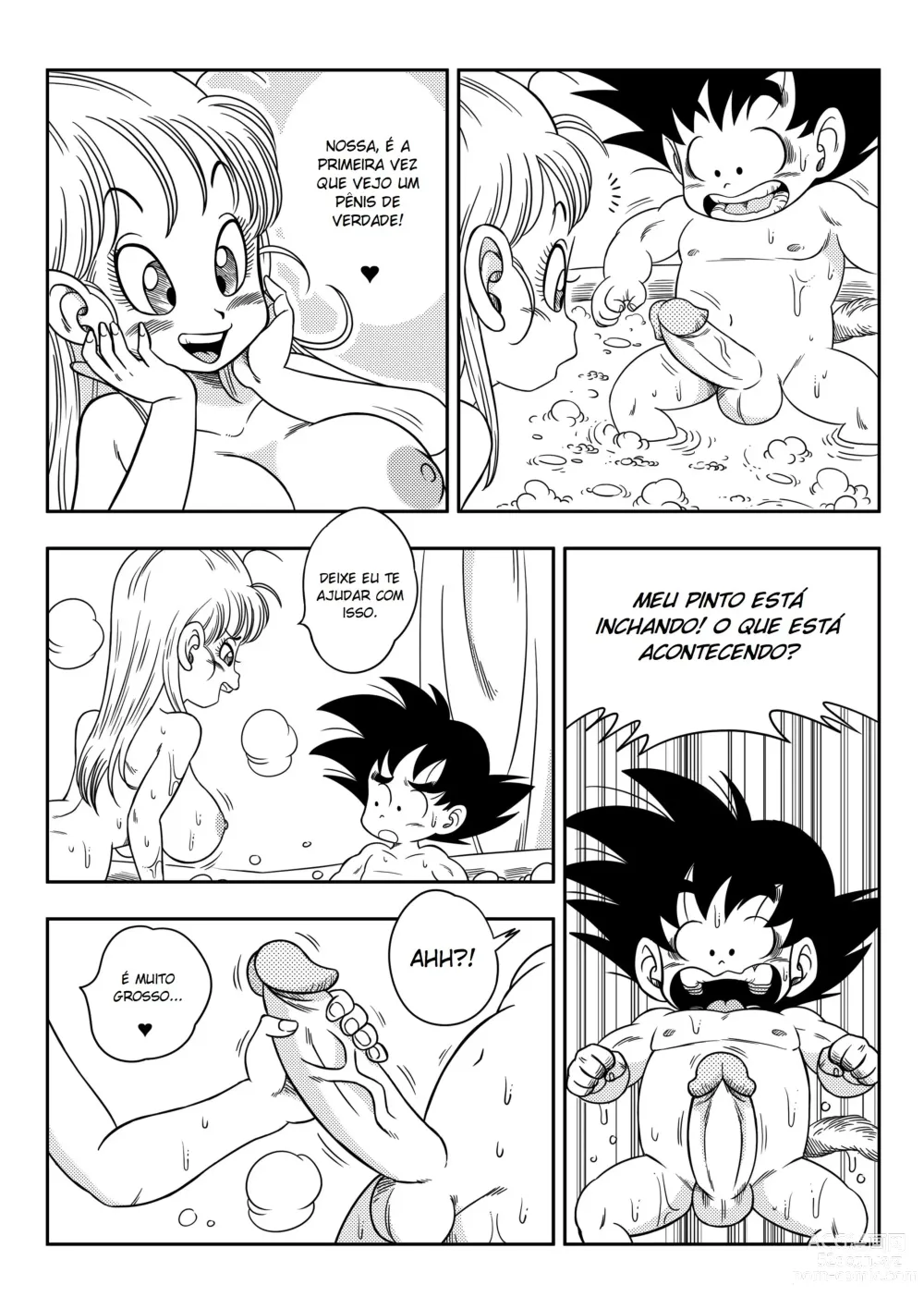 Page 9 of doujinshi Dagon Ball - Sexo na Banheira