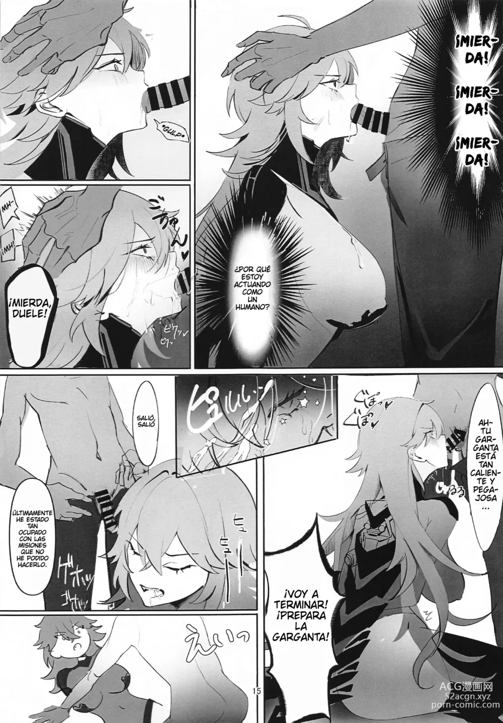 Page 14 of doujinshi Iron na Nikke to Ecchi Suru Hon