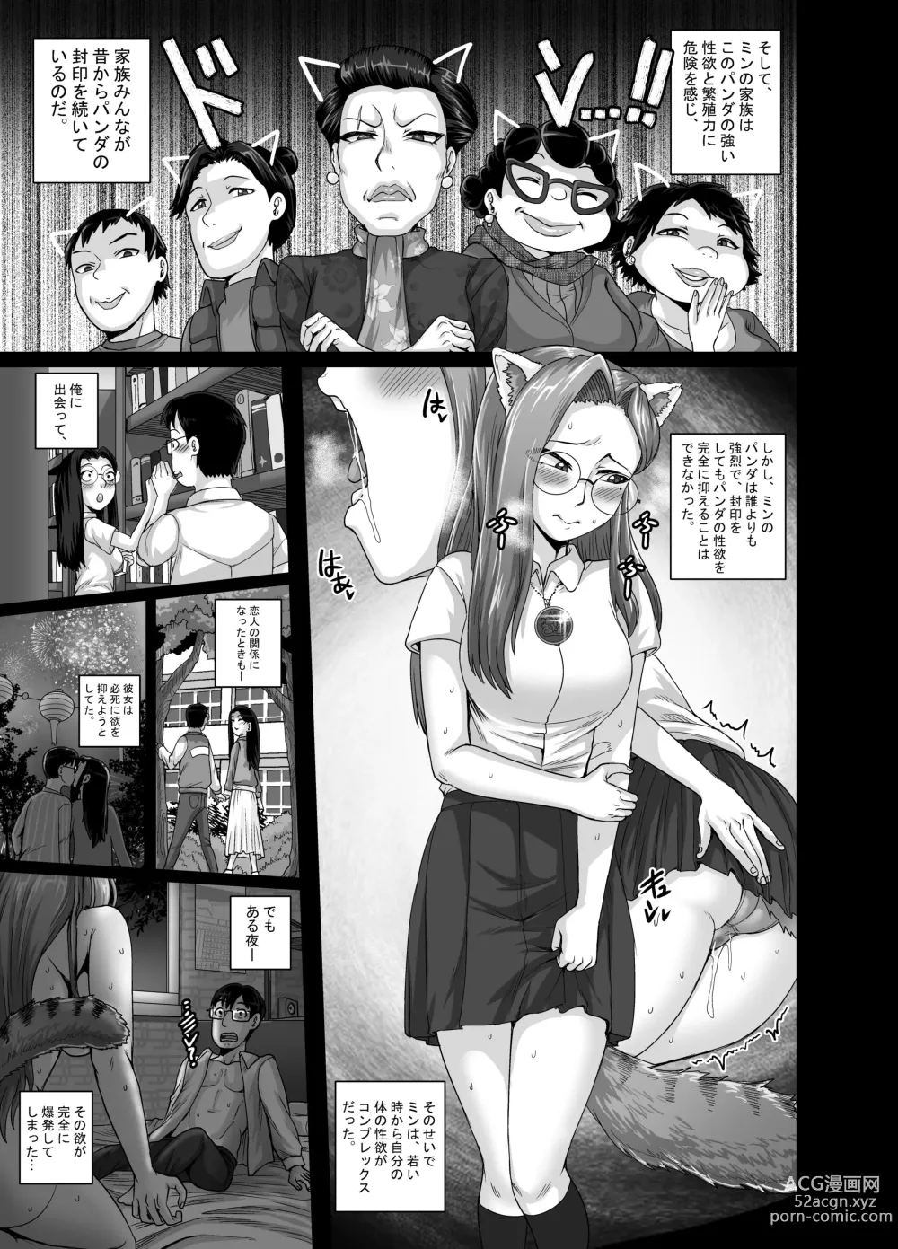 Page 10 of doujinshi Tsuma wa Tokidoki Ecchi Panda