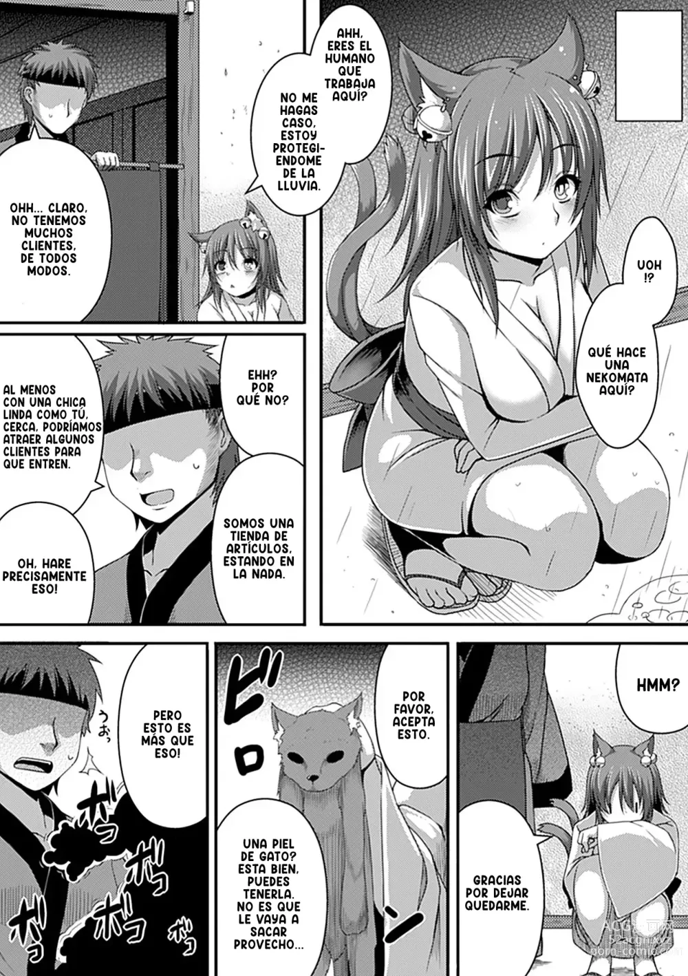 Page 2 of manga Nekokaburi