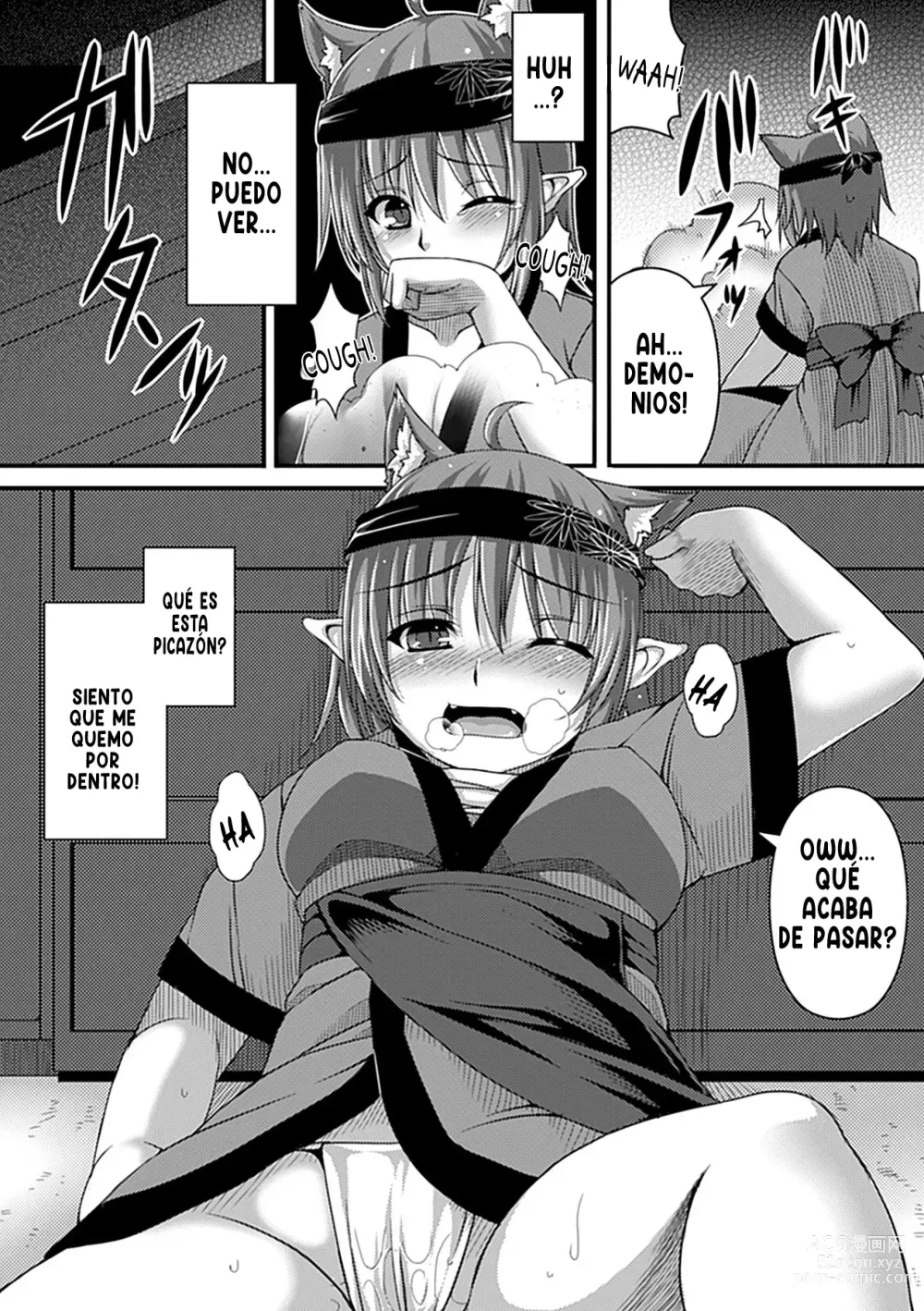 Page 7 of manga Nekokaburi