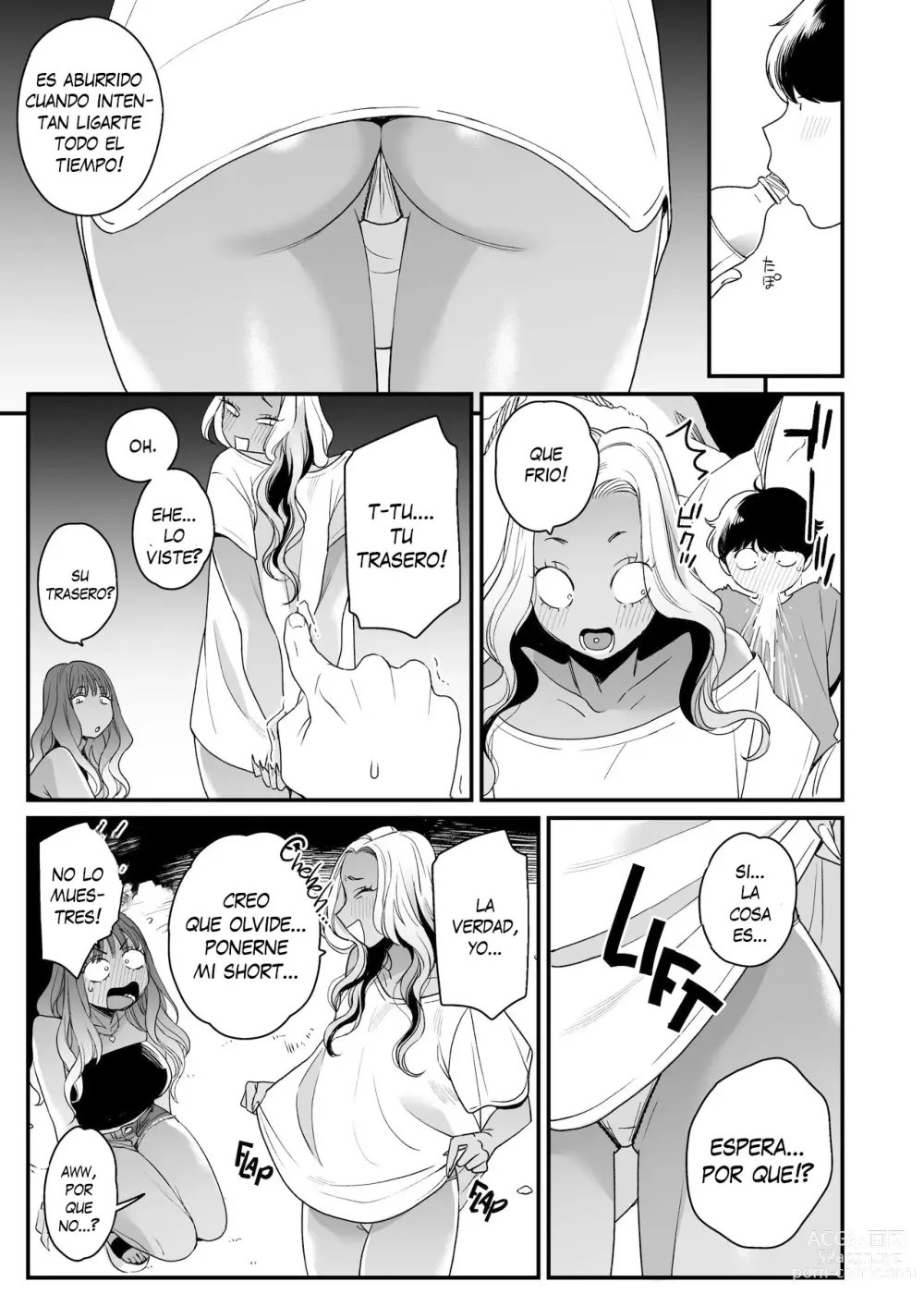 Page 11 of doujinshi Beach, Sun, And A Pair Of Gyarus!