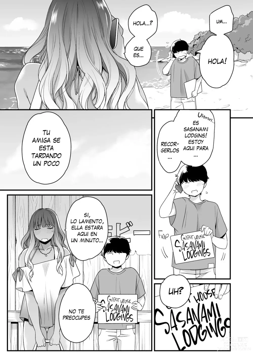 Page 5 of doujinshi Beach, Sun, And A Pair Of Gyarus!