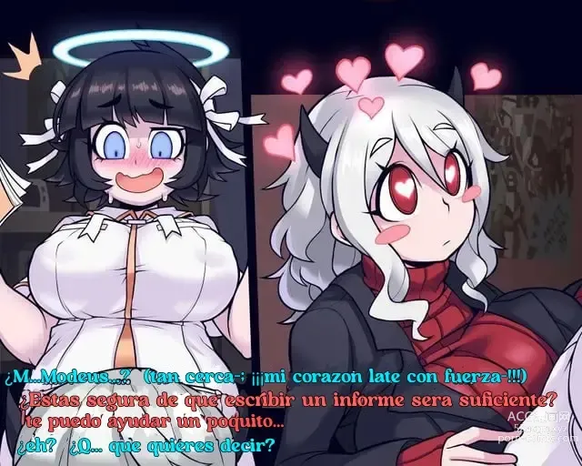 Page 1 of doujinshi Modeus x azazel futanari