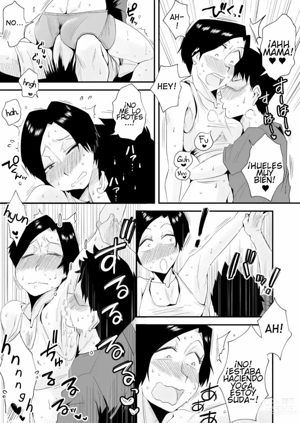 Page 18 of doujinshi 46-sai Hinnyuu Haha to no Kinshin SEX