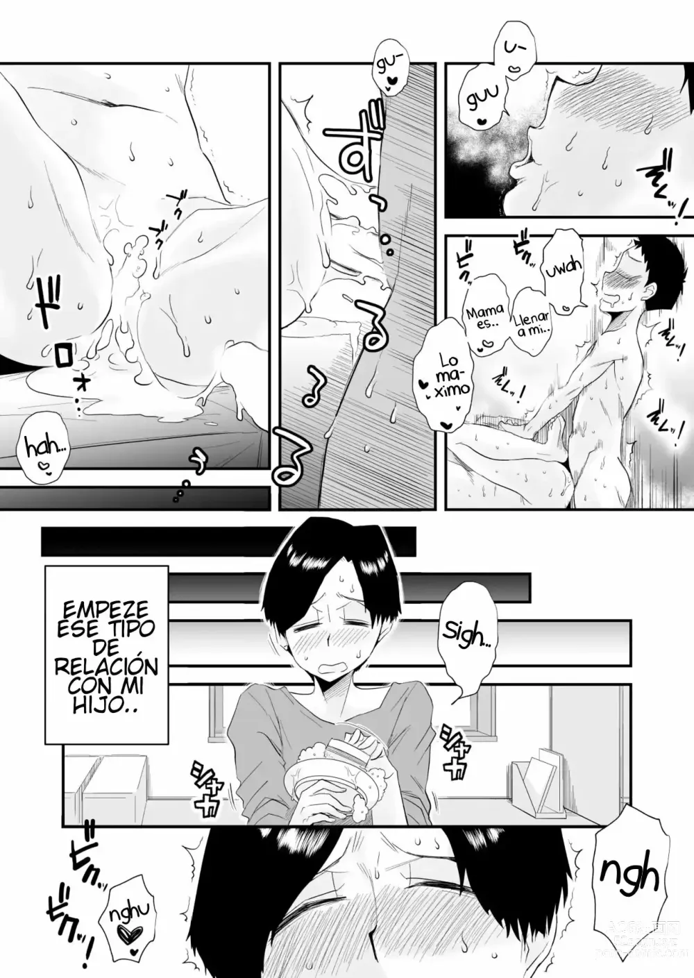 Page 43 of doujinshi 46-sai Hinnyuu Haha to no Kinshin SEX