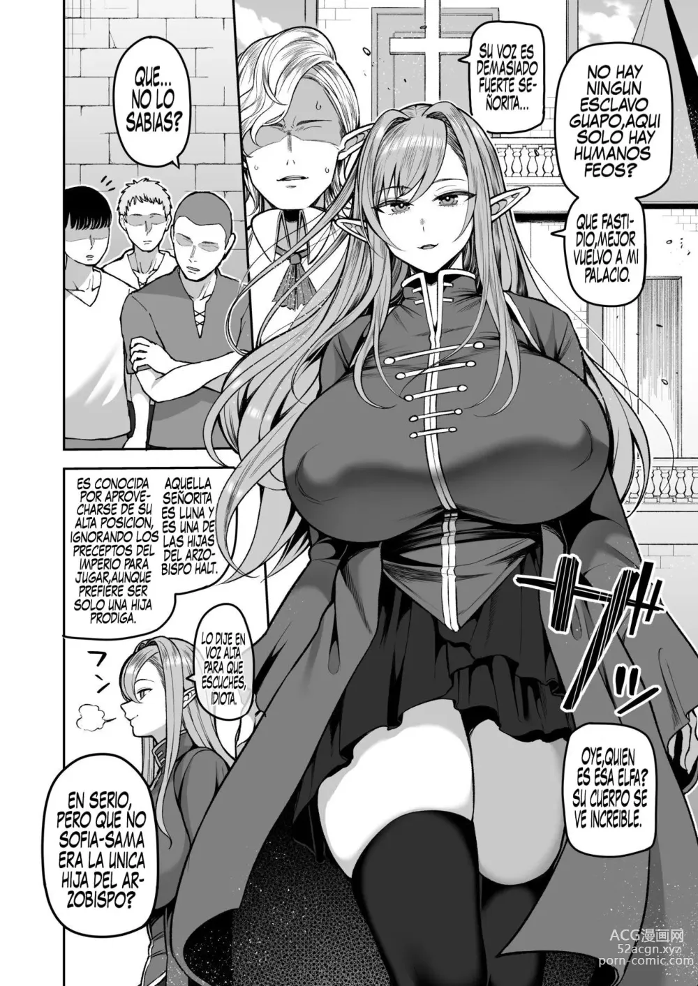 Page 3 of doujinshi Elfa de 200 años compra un esclavo virgen 2