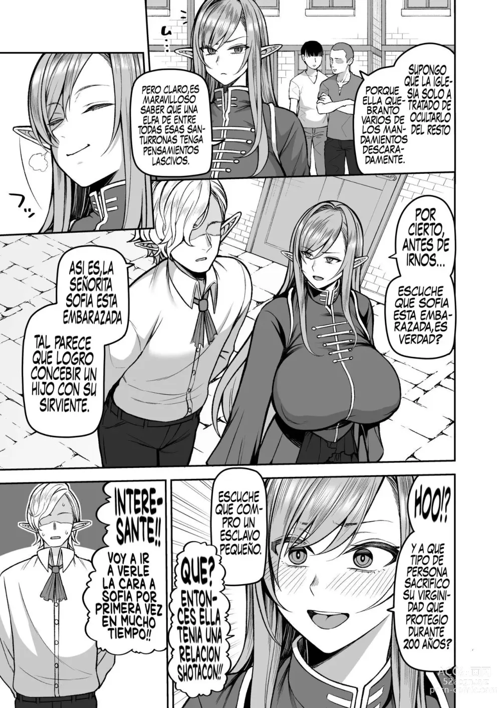 Page 4 of doujinshi Elfa de 200 años compra un esclavo virgen 2