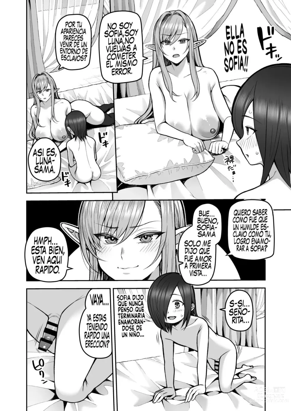 Page 9 of doujinshi Elfa de 200 años compra un esclavo virgen 2