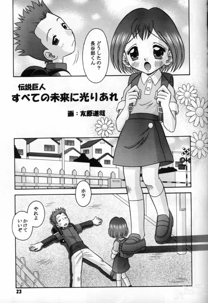 Page 20 of doujinshi Subete no Mirai ni Hikari are 7