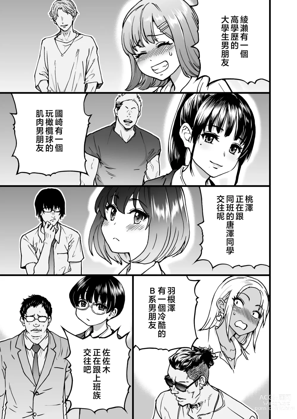 Page 11 of doujinshi 100-Kai Furareta Zetsubou-teki ni Motenai Ore o Awarenda Kareshi Ari Onna Tomodachi ga Nandemo Eroi Koto Yarasete Kureta!!