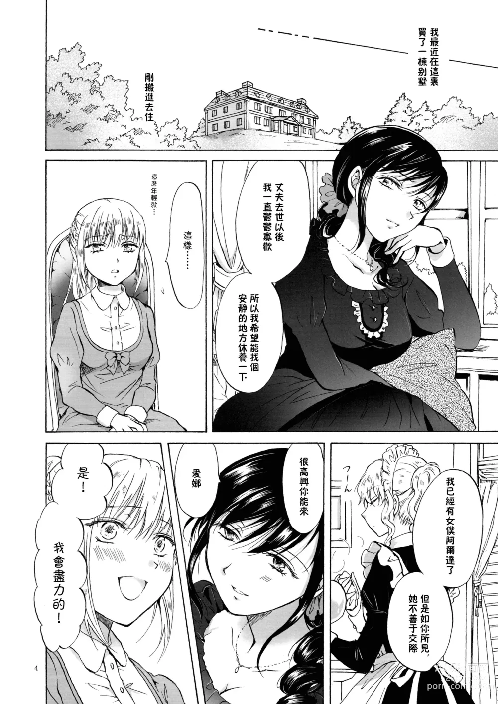 Page 4 of doujinshi Oku-sama to Maid-san