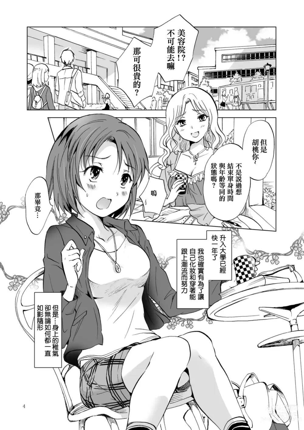 Page 4 of doujinshi Himitsu no Yuri Esthe