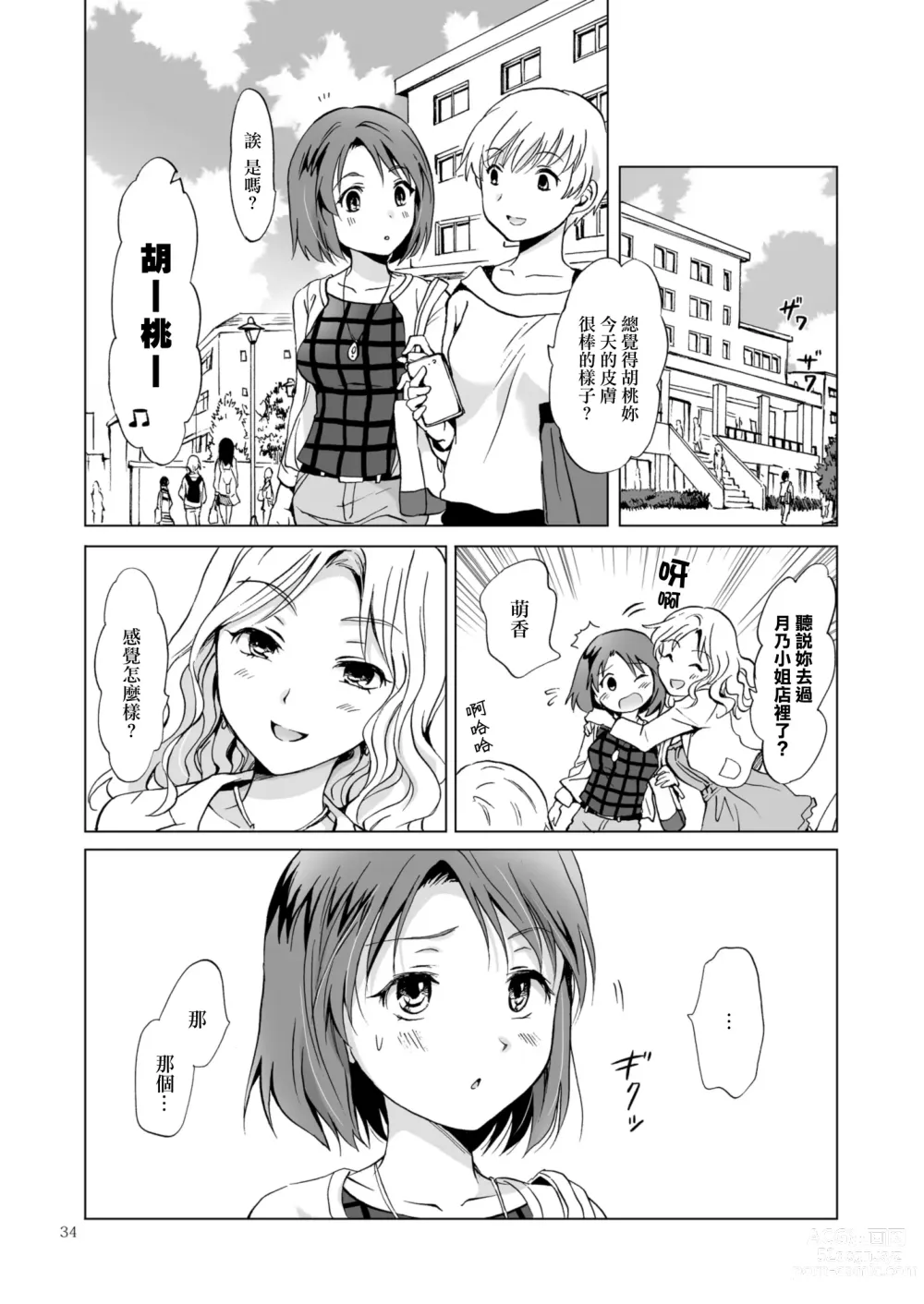 Page 34 of doujinshi Himitsu no Yuri Esthe