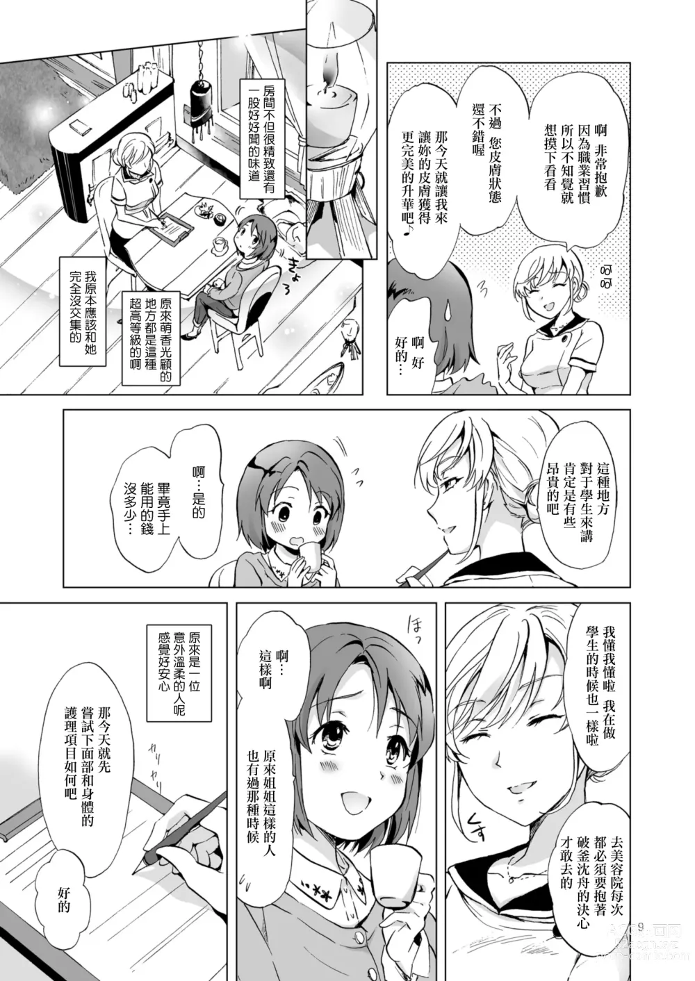 Page 9 of doujinshi Himitsu no Yuri Esthe