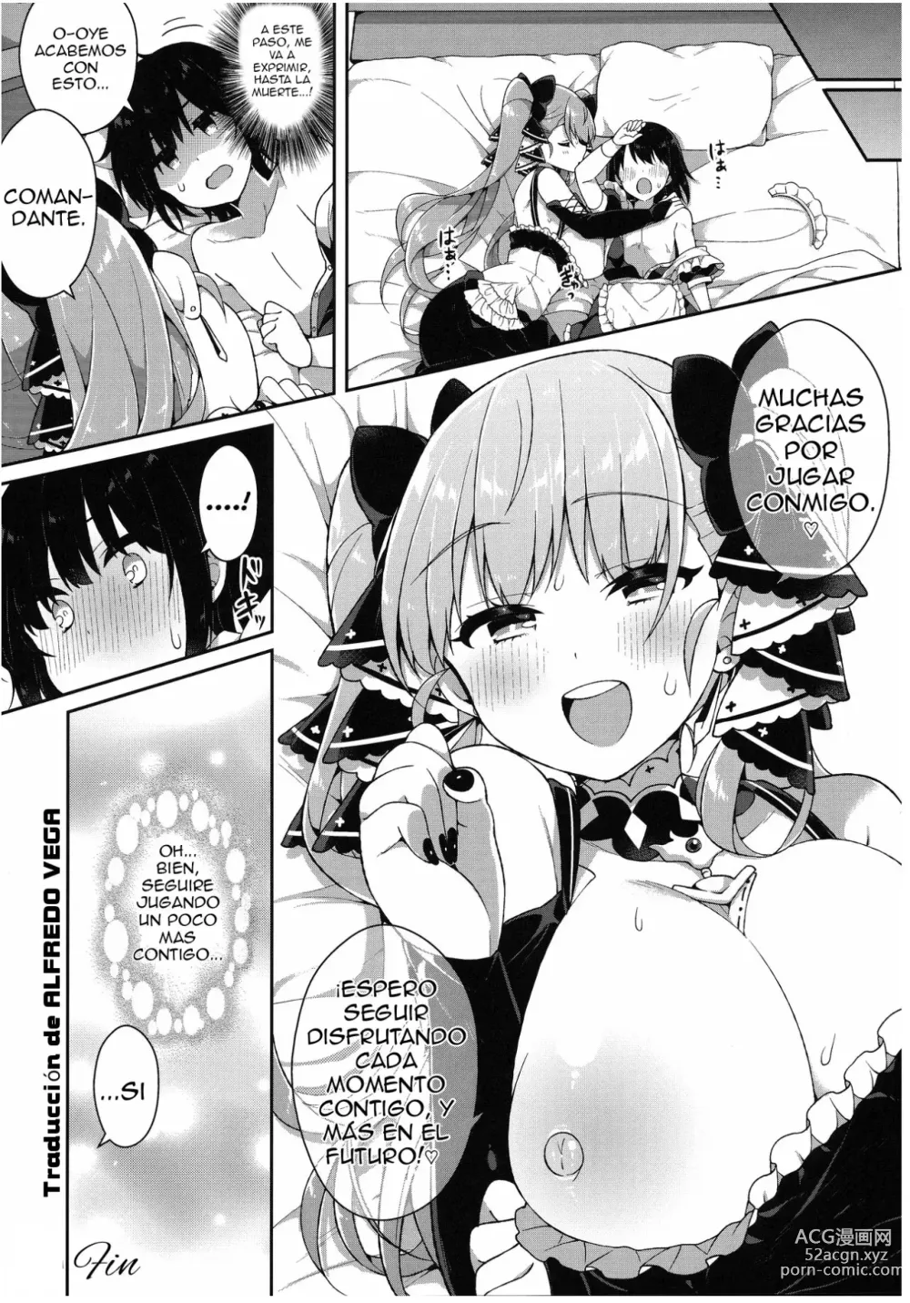 Page 19 of doujinshi Formidable Quiere Jugar con el Comandante