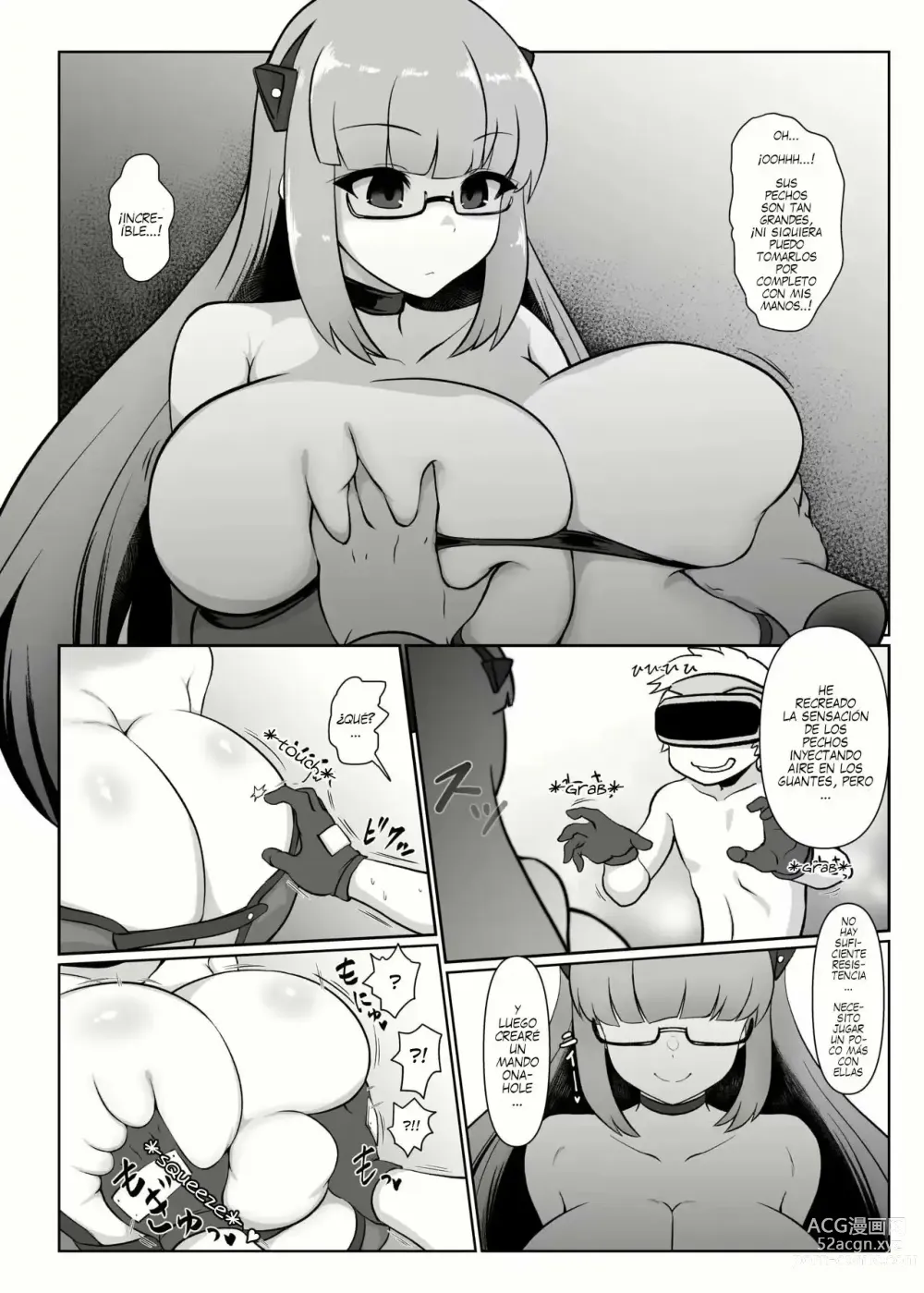 Page 2 of doujinshi Maboroshi no VR Erogame