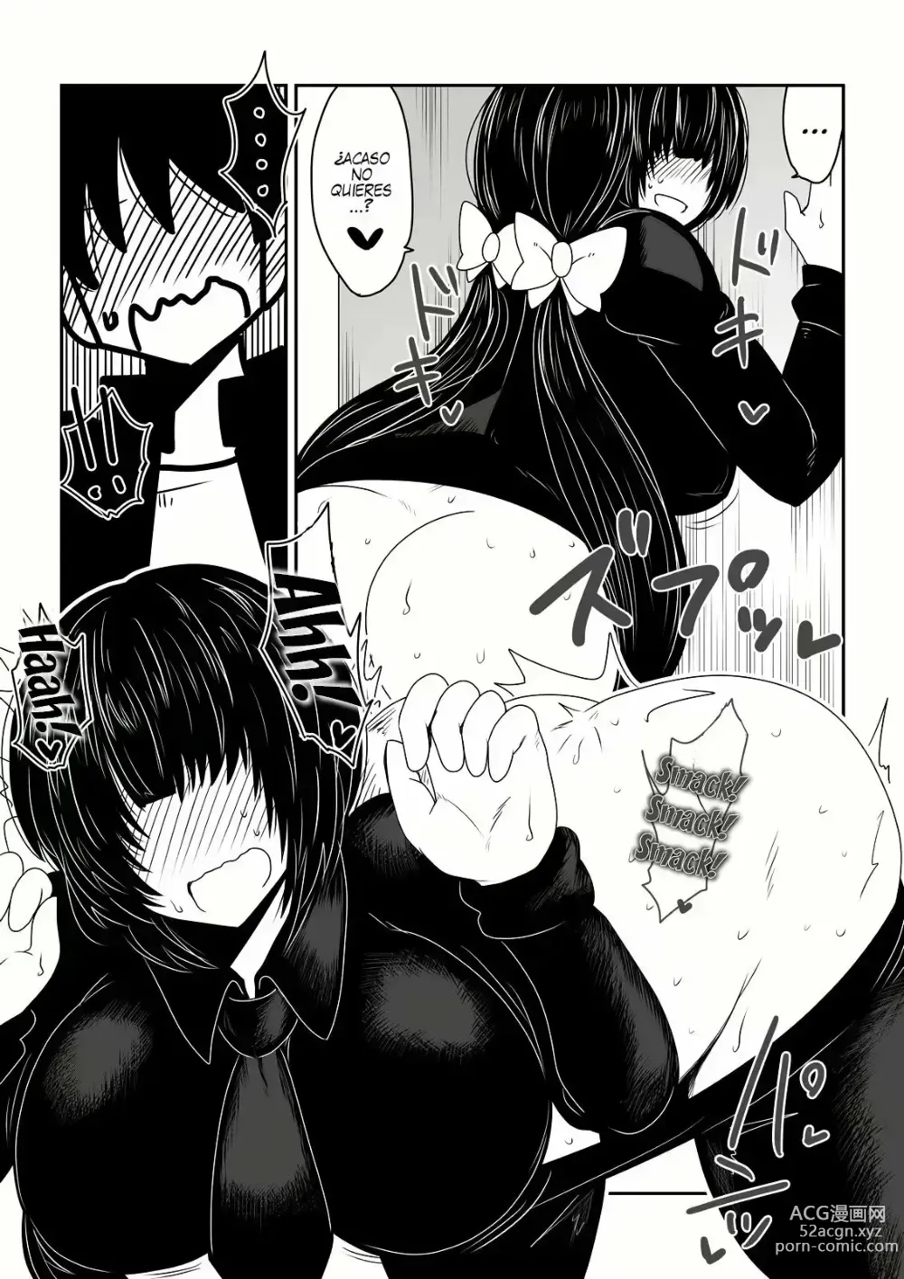 Page 5 of doujinshi Mekakure Bitch