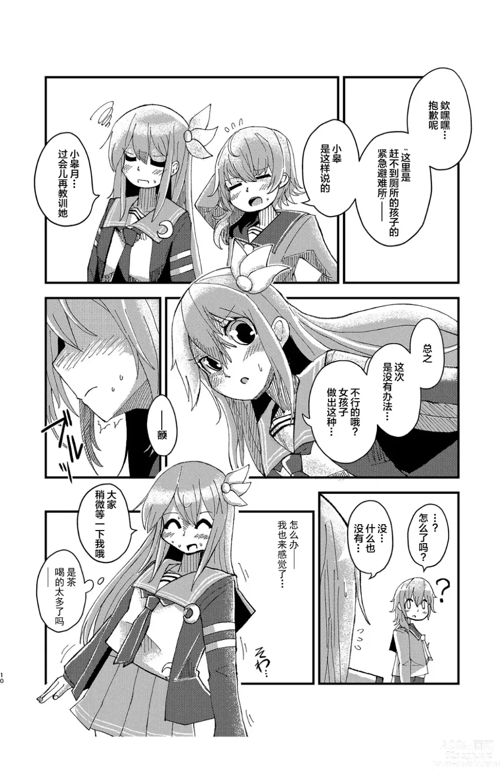 Page 9 of doujinshi Kisaragi Oil Shock