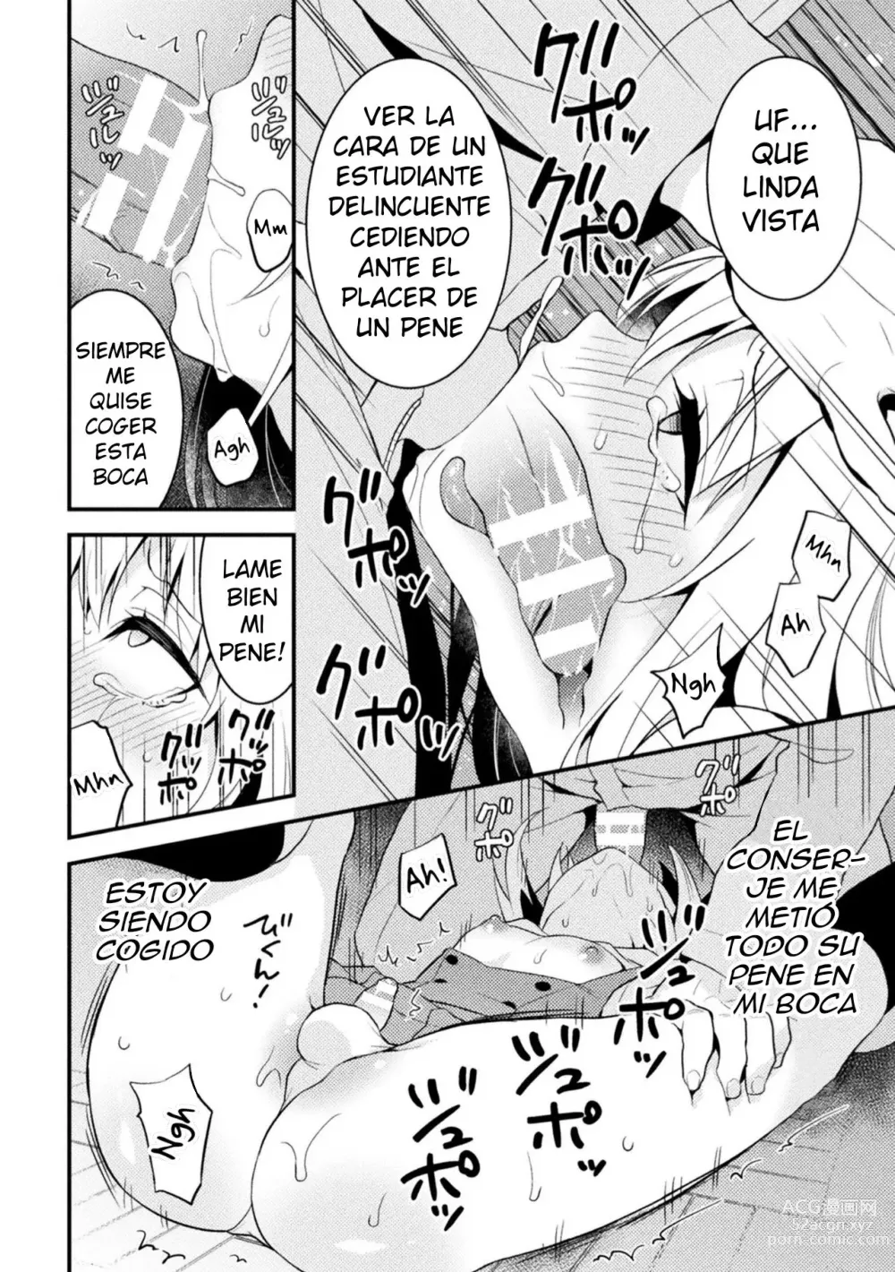 Page 10 of manga Castigo al presidente del consejo estudiantil!