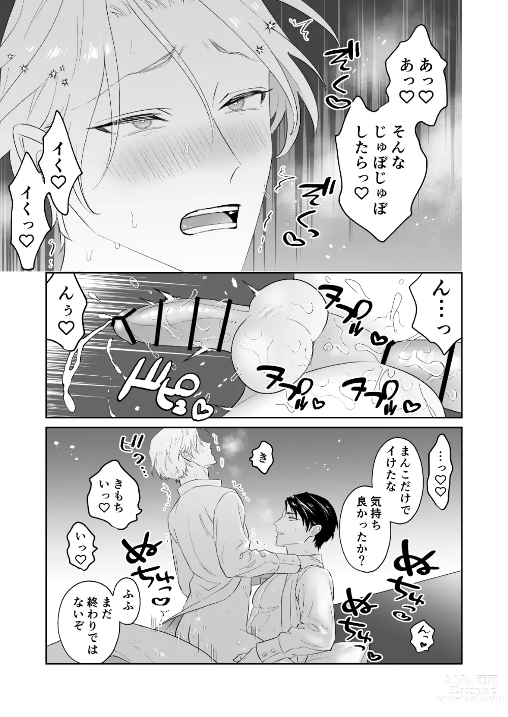 Page 28 of doujinshi Shoushin Ouji o Nagusameru Houhou