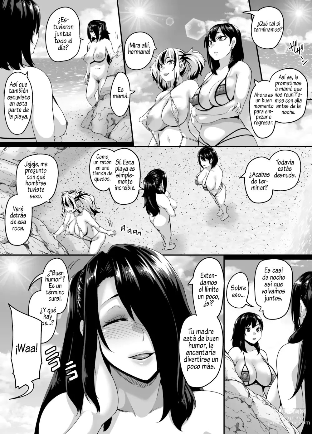 Page 71 of doujinshi Viaje familiar a la playa para coger una y otra vez 3 ~capítulo de la mamá~